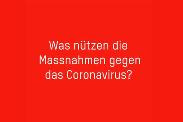 Was nützen die Massnahmen gegen das Coronavirus?