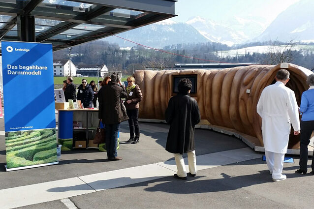 Zentralschweizer Aktionstag zur Darmkrebsvorsorge