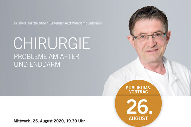 Chirurgie, Probleme am After und Enddarm / 26. August 2020